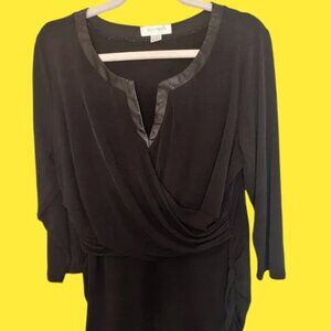 Stretch Knit Long Sleeve Top Sz xl by Motherhood Maternity